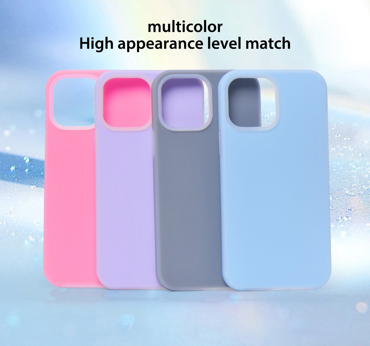 iPhone 12/12 Pro Soft Matte Silicone Case with Rubber Finish - Stylish & Protective iPhone 12/12 Pro Soft Matte Silicone Case with Rubber Finish - Stylish & Protective